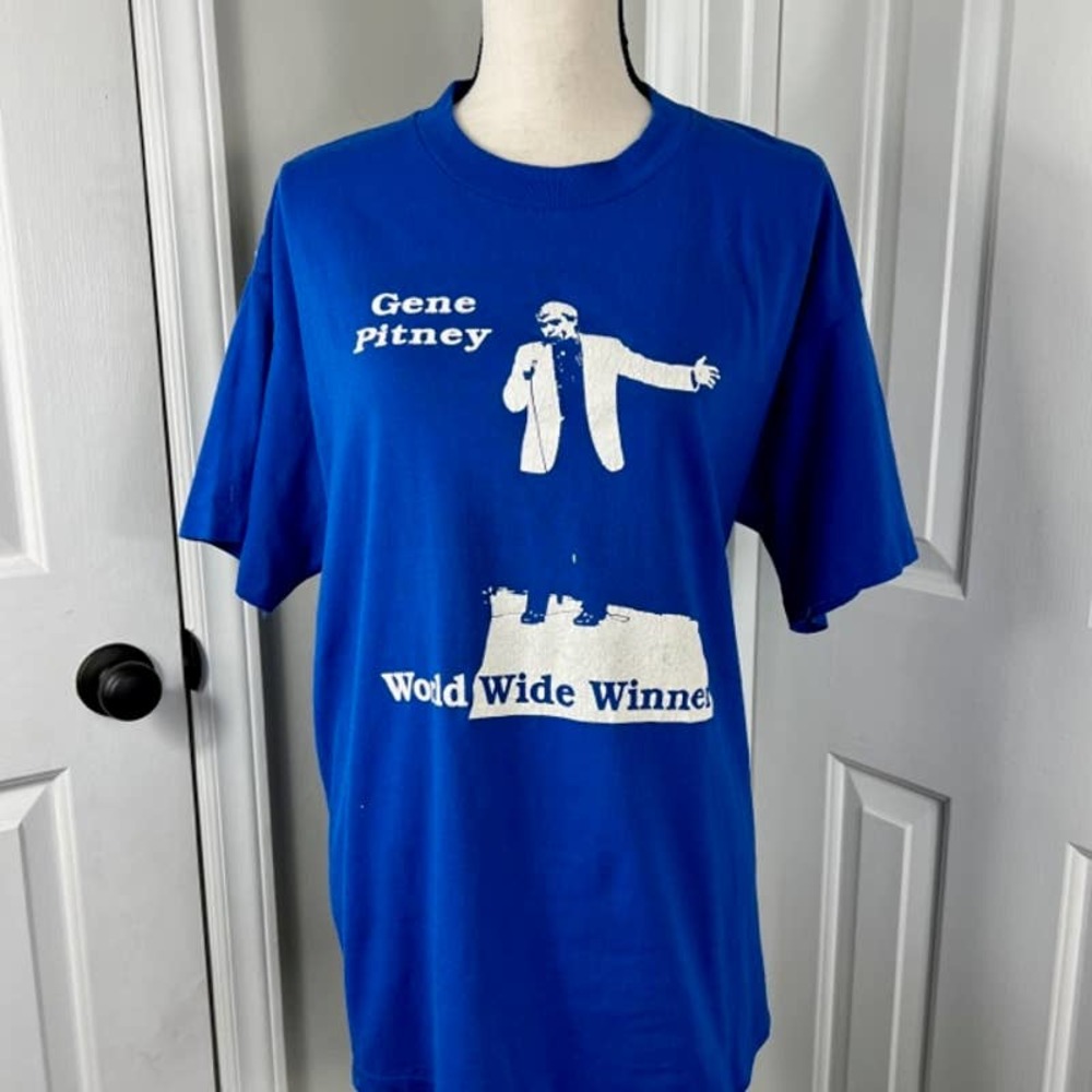 Vtg World Wide Winner Gene Pitney Single Stitch Tee - Picture 1 of 8